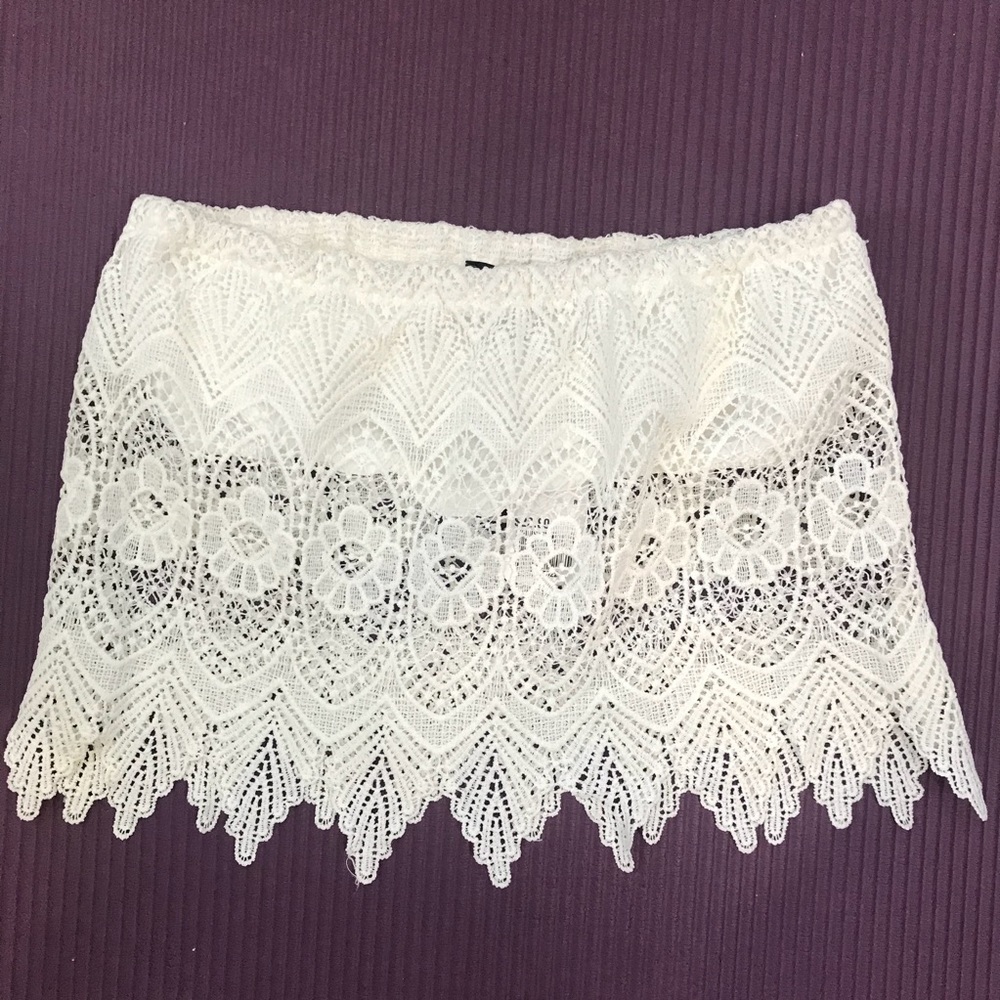 😀Crochet strapless top